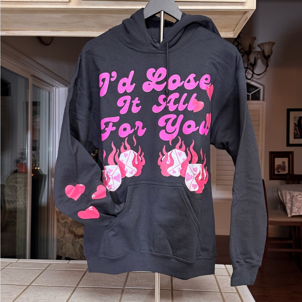 Yours Truly “I’d Lose It All for You” Hoodie
📌 Size Medium – New